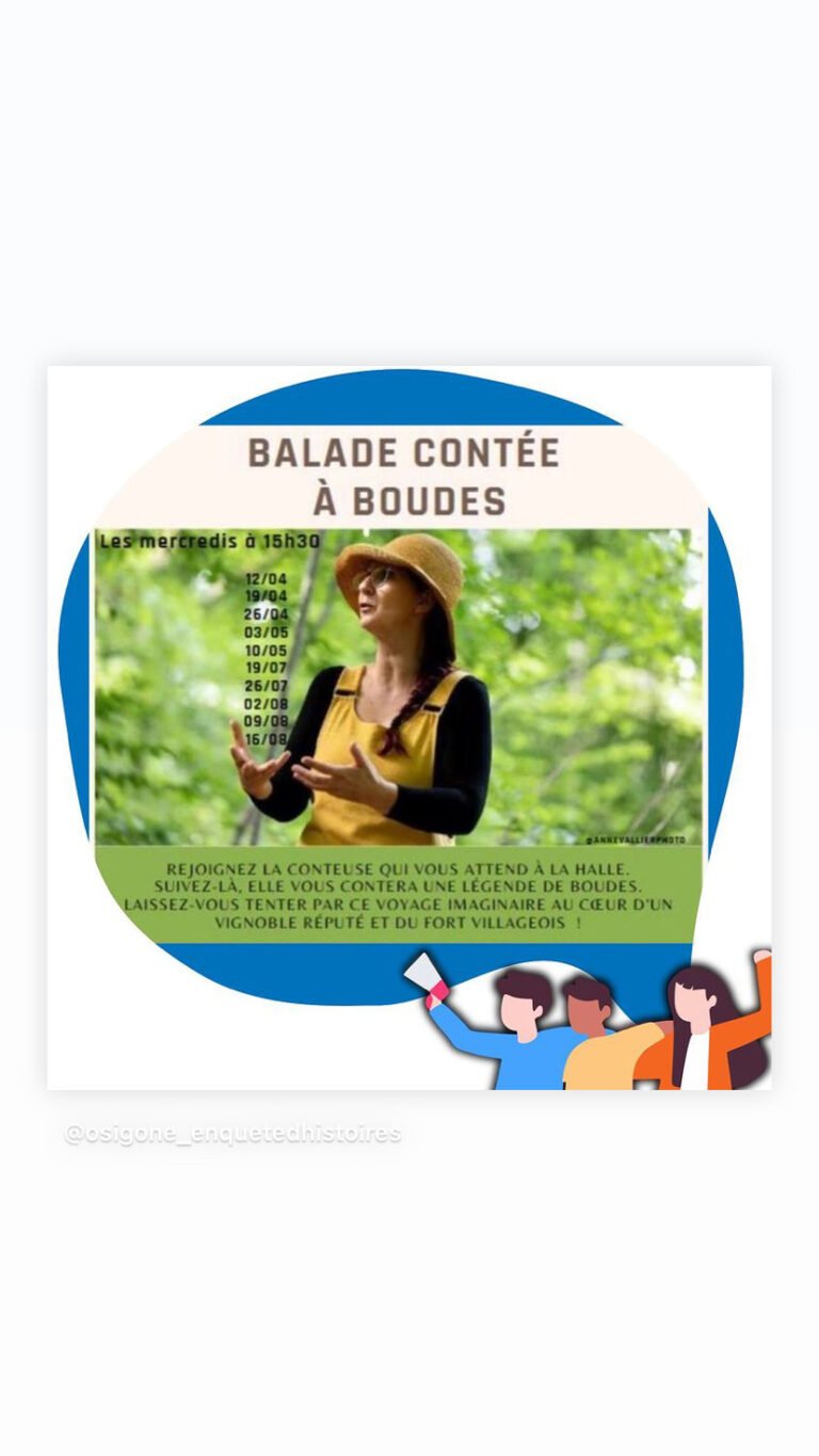 Balade contée à Boudes