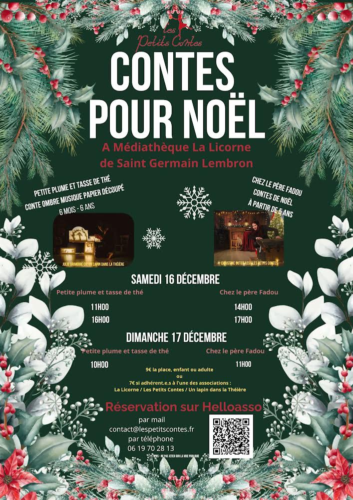 Contes pour Noël à La Licorne